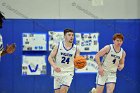 MBBall vs Emerson  Wheaton College Men's Basketball vs Emerson College. - Photo By: KEITH NORDSTROM : Wheaton, basketball, MBBall2023, Emerson